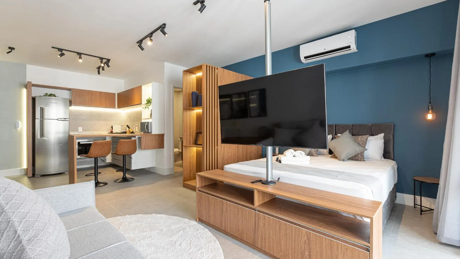 Apartment Easy Star - Studio Moderno C/Vaga No Campo Belo - Ah01I Sao Paulo Brazil