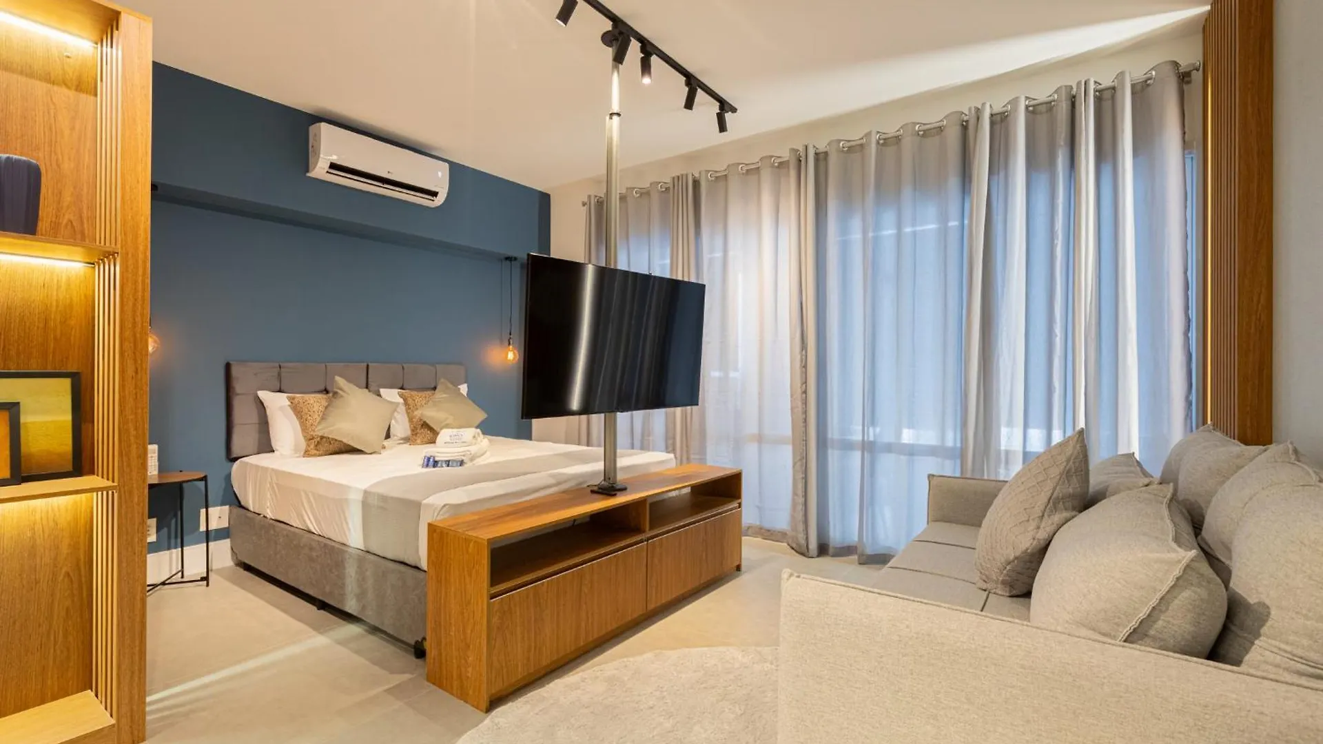 Apartment Easy Star - Studio Moderno C/Vaga No Campo Belo - Ah01I Sao Paulo