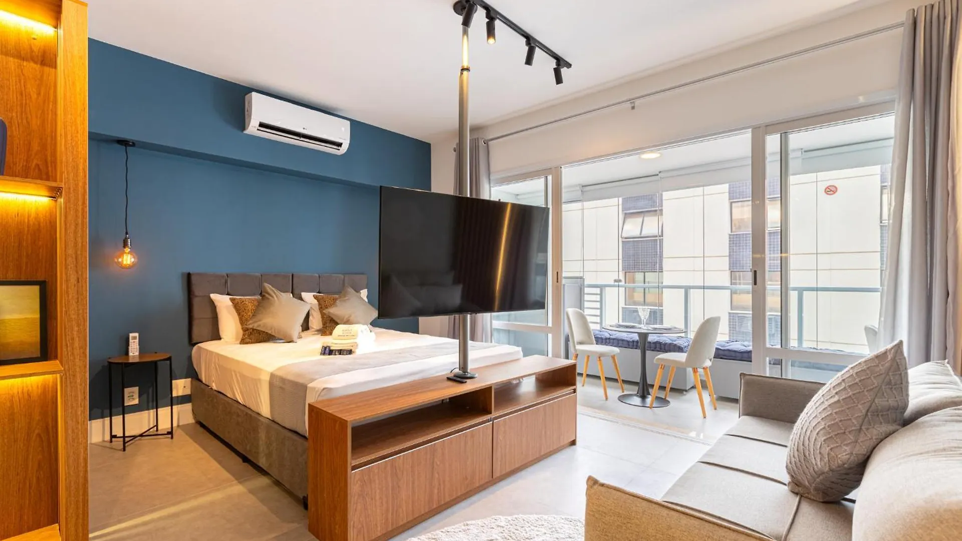 Easy Star - Studio Moderno C/Vaga No Campo Belo - Ah01I Sao Paulo Apartment